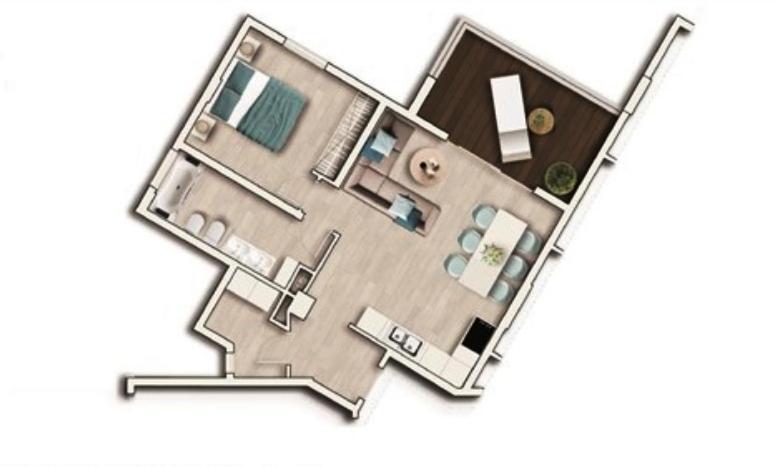 Feel-Good-Oasis Apartment Playa Paraiso  Bagian luar foto